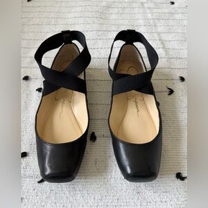 Jessica Simpson Black Ballet Flats